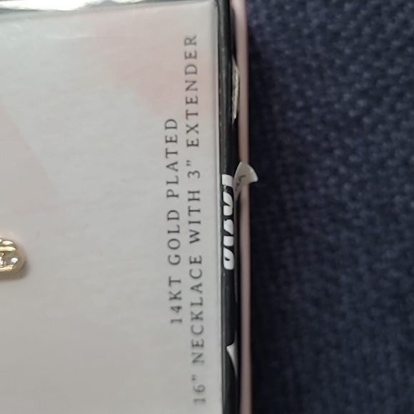 Twelve 14KT Gold Plated 16" Love Key Necklace 3" Extender Crystal Stud Earrings - Picture 3 of 9